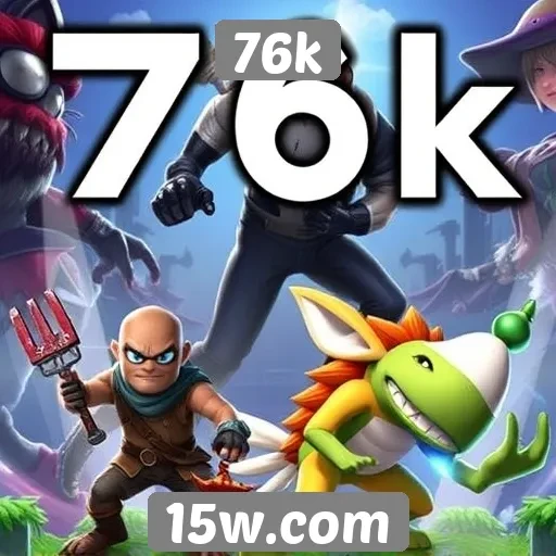 Comparativo entre jogos populares disponíveis no 76k